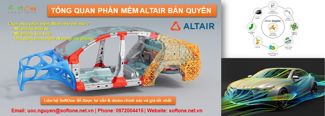 Tổng quan về phần mềm Altair bản quyền